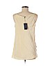 Derek Lam 100% Silk Yellow Sleeveless Silk Top Size 8 - photo 2