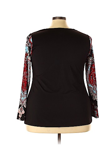 INC International Concepts Long Sleeve Top (view 2)