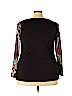 INC International Concepts Black Long Sleeve Top Size 2X - photo 2
