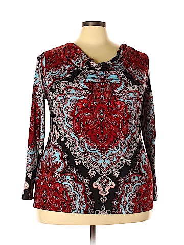 INC International Concepts Long Sleeve Top (view 1)