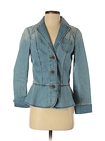 Pilcro and The Letterpress Denim Jacket (view 1)