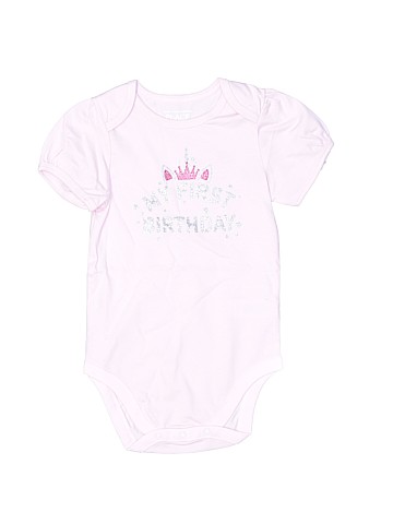 The Children's Place Short Sleeve Onesie (view 1)