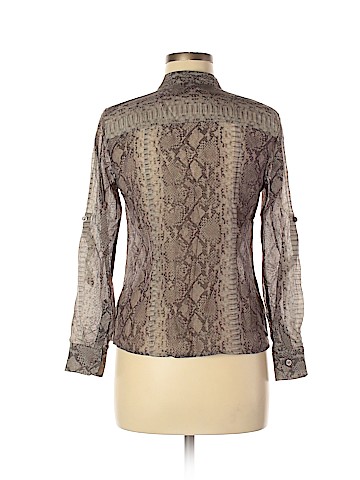 MICHAEL Michael Kors Long Sleeve Button-Down Shirt (view 2)