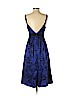 Vera Wang 100% Silk Blue Cocktail Dress Size 4 - photo 2
