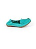 Hush Puppies 100% Leather Teal Flats Size 6 1/2 - photo 1