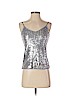 Banana Republic Silver Sleeveless Blouse Size XS (petite) - photo 1