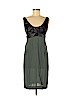 Narciso Rodriguez 100% Silk Green Casual Dress Size 8 - photo 1