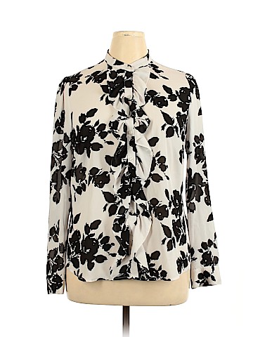 Worthington Long Sleeve Button-Down Shirt (view 1)