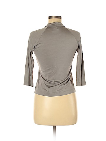 Jil Sander 3/4 Sleeve Silk Top (view 2)