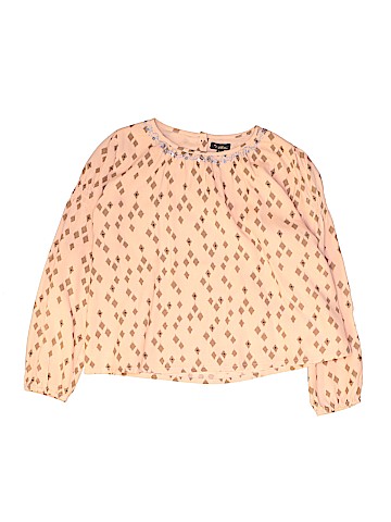 Velveteen Long Sleeve Blouse (view 1)