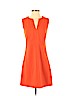 Diane von Furstenberg Orange Casual Dress Size 2 - photo 1