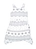 Old Navy 100% Rayon White Dress Size 8 - photo 1
