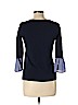 Ann Taylor LOFT Outlet Blue 3/4 Sleeve Top Size S (petite) - photo 2