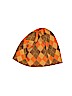 Bula 100% Acrylic Argyle Orange Beanie One size - photo 1