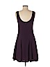 Theory 100% Polyester Purple Casual Dress Size 8 - photo 2