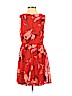 XXI 100% Polyester Red Casual Dress Size S (petite) - photo 2