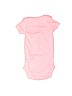 Child of Mine by Carter's 100% Cotton Pink Short Sleeve Onesie Size Preemie - photo 2