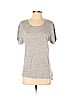 Joe's Jeans 100% Linen Gray Short Sleeve Top Size S - photo 1