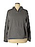 G.H. Bass & Co. 100% Polyester Gray Pullover Hoodie Size XXL - photo 1