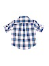 Janie and Jack 100% Cotton Blue Short Sleeve Button-Down Shirt Size 12-18 mo - photo 2