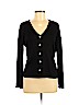 INC International Concepts Black Silk Cardigan Size M (petite) - photo 1