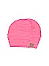 C.C. Couture 100% Acrylic Solid Pink Beanie One size - photo 1
