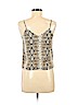 Banana Republic 100% Polyester Brown Sleeveless Blouse Size XS (petite) - photo 2