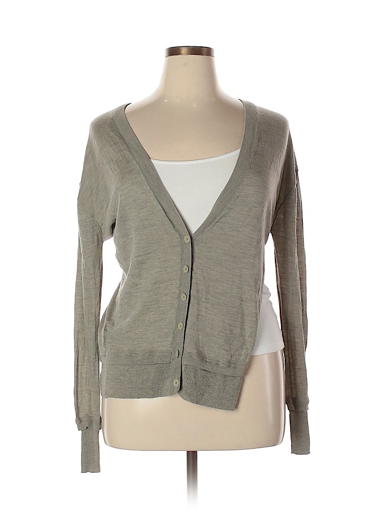 Alexander Wang 100% Wool Color Block Tan Wool Cardigan Size M - 84% off ...