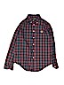 Chaps 100% Cotton Plaid Red Long Sleeve Button-Down Shirt Size 12 - 14 - photo 1