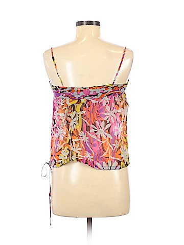 BCBGMAXAZRIA Sleeveless Silk Top (view 2)