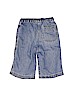 Hanna Andersson 100% Cotton Solid Blue Denim Shorts Size 110 cm / US 5-6 - photo 2