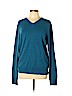 Club Monaco 100% Cashmere Teal Cashmere Pullover Sweater Size L - photo 1