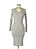 Acemi Gray Casual Dress Size S - photo 1