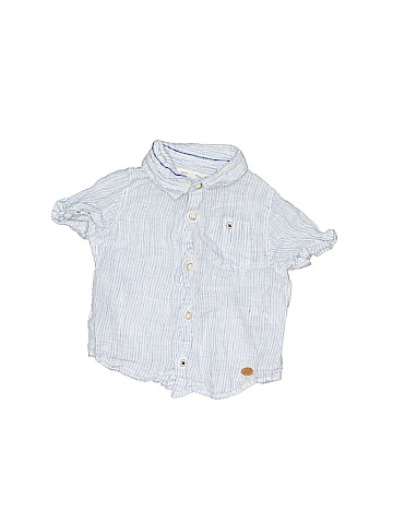 Zara Short Sleeve Button-Down Shirt (view 1)
