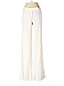 Diane von Furstenberg White Linen Pants Size 4 - photo 1
