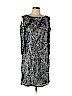 Aidan Mattox 100% Polyester Silver Cocktail Dress Size 10 - photo 1