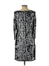 Aidan Mattox 100% Polyester Silver Cocktail Dress Size 10 - photo 2