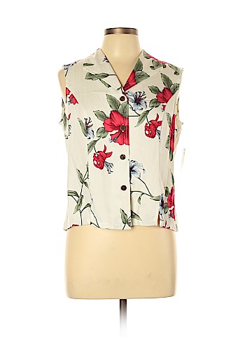 Caribbean Joe Sleeveless Blouse (view 1)