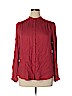 Lucky Brand 100% Modal Red Long Sleeve Button-Down Shirt Size XL - photo 1