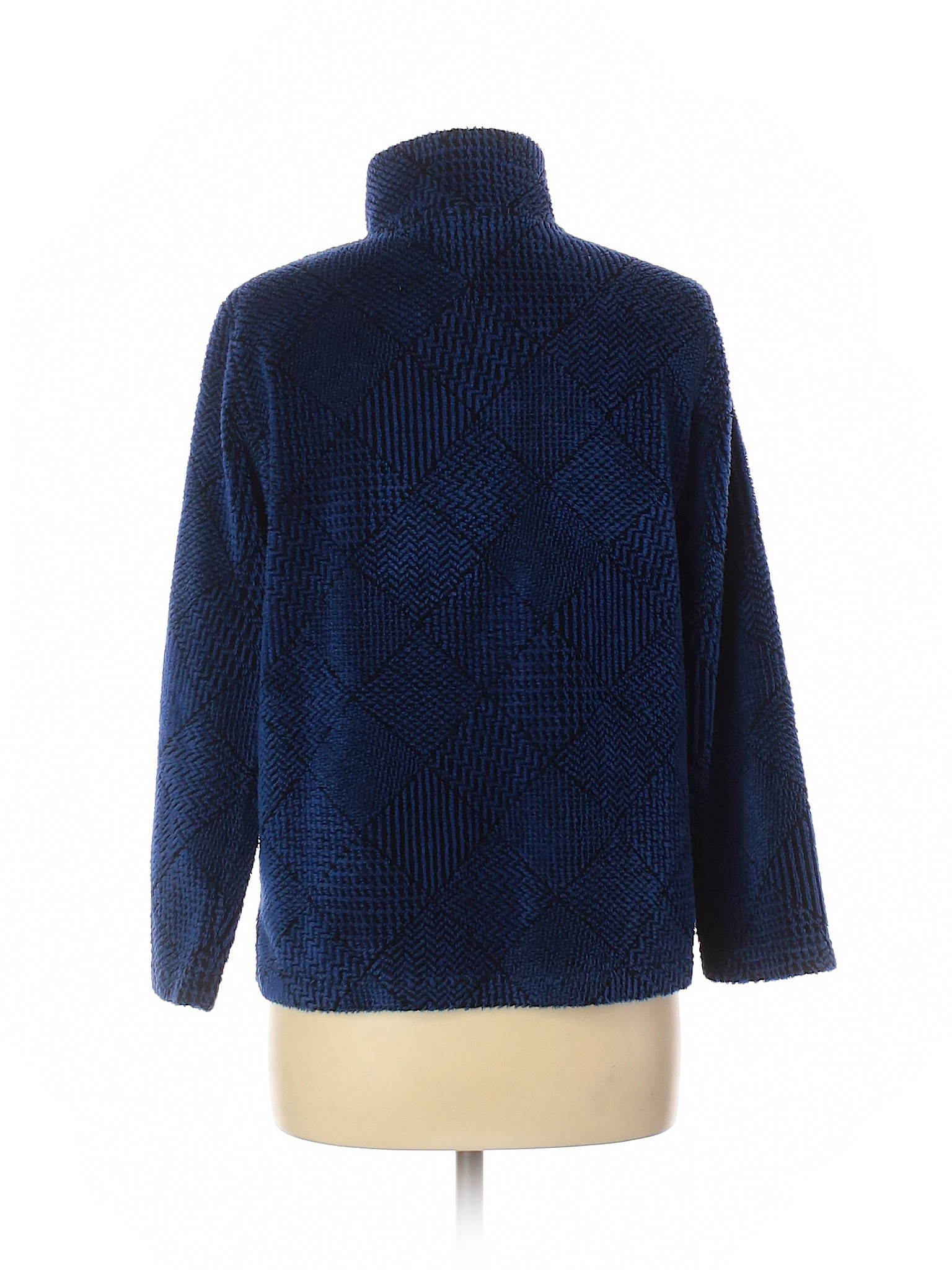 Talbots Women Blue Fleece 8 | eBay