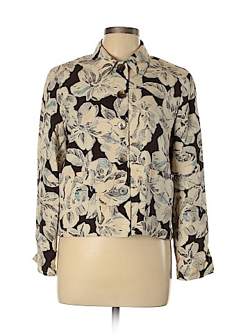 Jones New York Long Sleeve Silk Top (view 1)