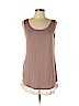 Logo Layers Tan Sleeveless Top Size L (petite) - photo 1
