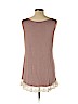 Logo Layers Tan Sleeveless Top Size L (petite) - photo 2
