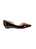 Nine West Burgundy Flats Size 8 1/2 - photo 1
