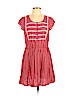 Free People 100% Rayon Red Casual Dress Size 10 - photo 1