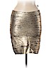 BCBGMAXAZRIA Gold Formal Skirt Size M - photo 1