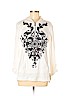 Style&Co 100% Cotton Ivory Pullover Hoodie Size M - photo 1