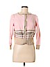 St. John Sport Pink Wool Cardigan Size M - photo 1