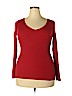 Assorted Brands Red Pullover Sweater Size 1X - photo 1