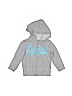 OshKosh B'gosh 100% Cotton Graphic Gray Zip Up Hoodie Size 2T - photo 1